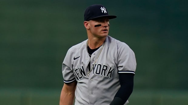 Yankees third baseman Josh Donaldson was hitting just .142 at the time of his release.